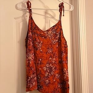 Floral Print Boho Tank